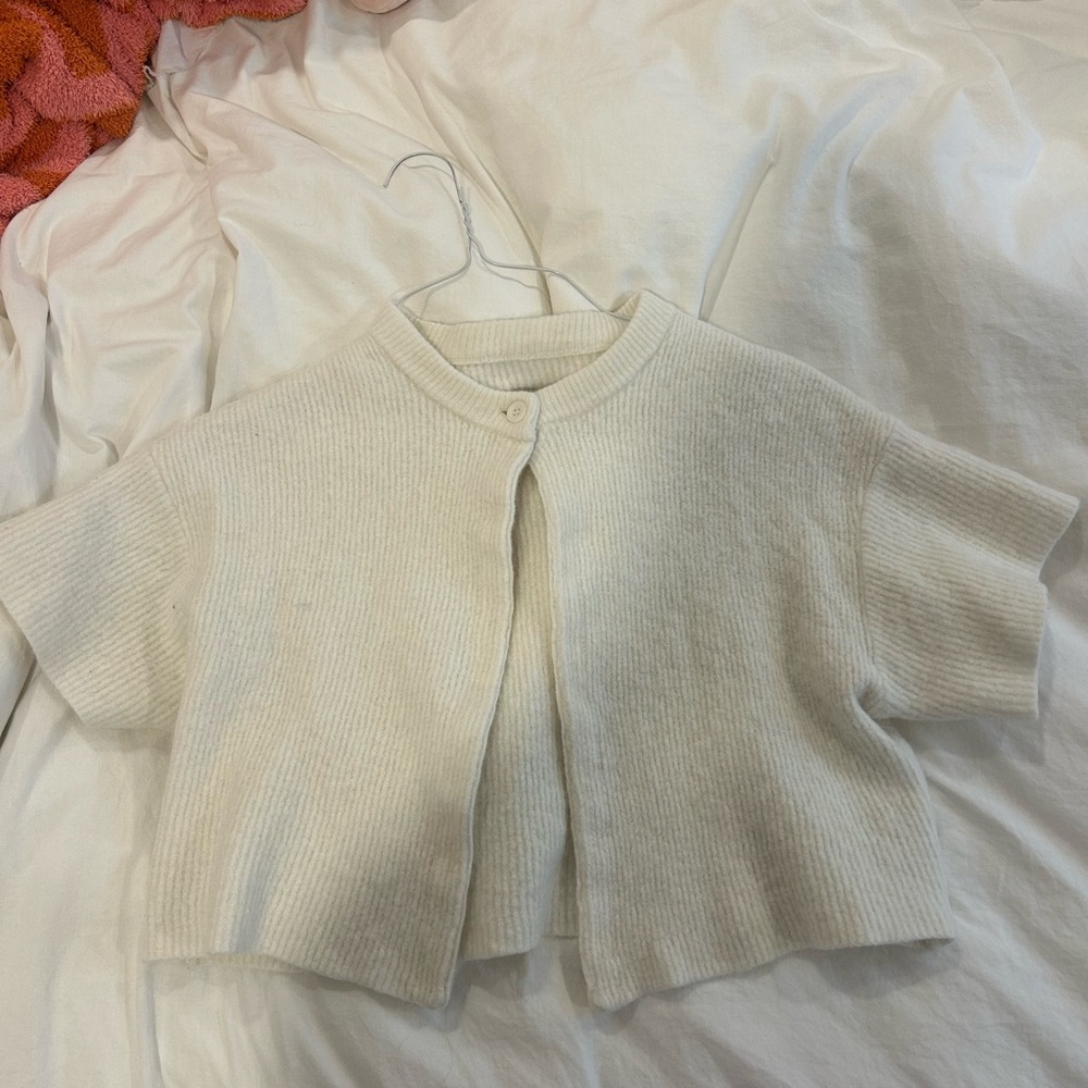Daily Drills Single Button Sweater